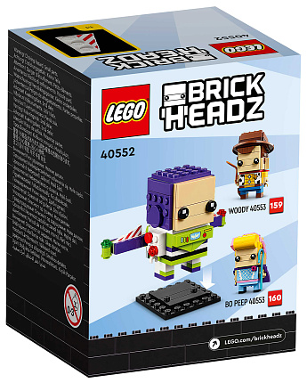 Конструктор LEGO BrickHeadz 40552 Базз Лайтер Фото 5