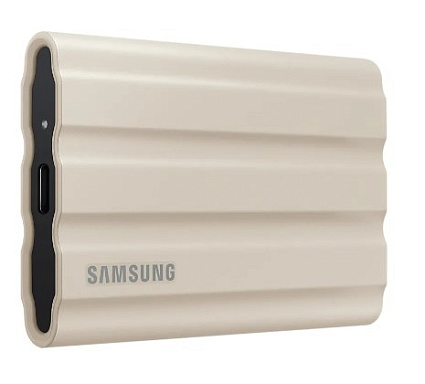 Внешний SSD диск Samsung T7 2Tb Shield Cream MU-PE2TOK Фото 1