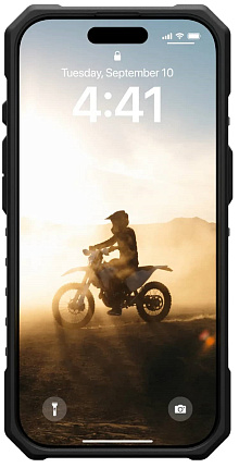 Чехол UAG Pathfinder c MagSafe для iPhone 16 Pro, черный (114468114040) Фото 2