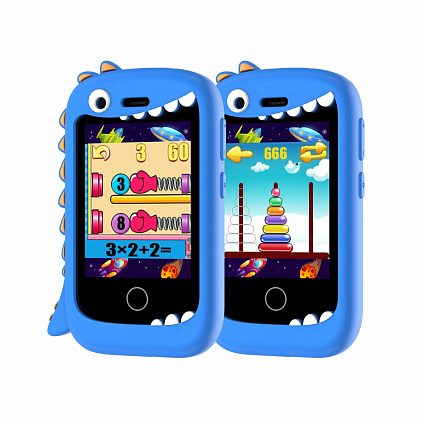 Смартфон Elari GamePhone, черный/синий Фото 1