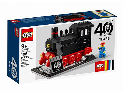 Конструктор LEGO 40370 Железная дорога LEGO: 40-летний юбилей Фото 1