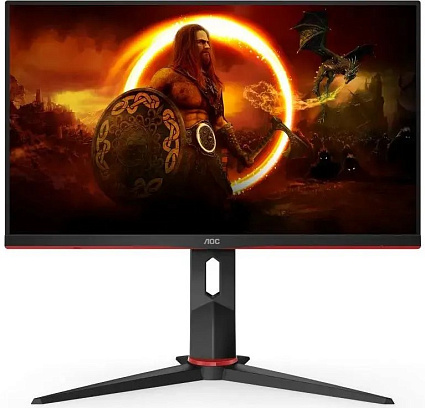 Монитор AOC Gaming 24G2ZU, черный/красный Фото 1