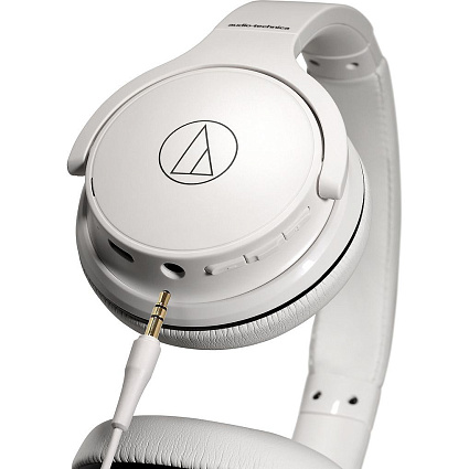 Беспроводные наушники Audio-Technica ATH-S220BT, белый Фото 2