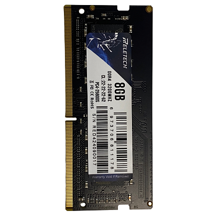 Оперативная память Reletech DDR4 NB, 8 Гб, SODIMM, 3200 МГц Фото 5