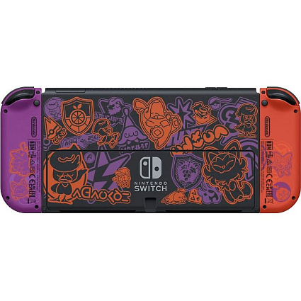 Игровая приставка Nintendo Switch OLED, Pokémon Scarlet & Violet Edition Фото 8
