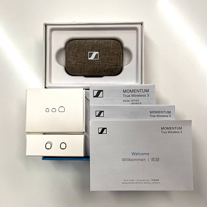 Беспроводные наушники Sennheiser Momentum True Wireless 3, белый Фото 4