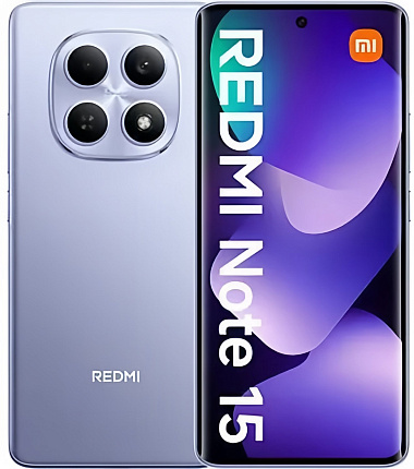 Смартфон Redmi Note 15 4G 8/128Гб, фиолетовый Фото 1