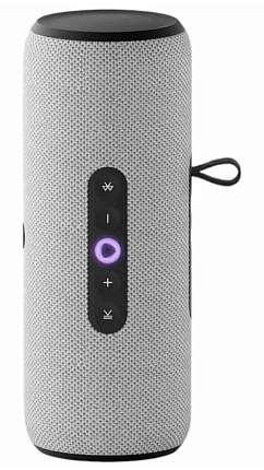 Умная портативная колонка Яндекс Станция Стрит с Алисой, серый Фото 2
