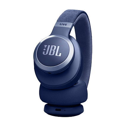 Беспроводные наушники JBL LIVE 770NC, синий Фото 5