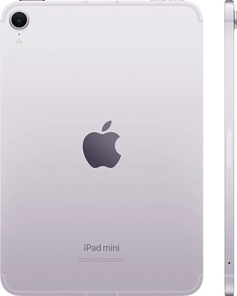 Планшет Apple iPad mini (2024) 128Гб Wi-Fi + Cellular, фиолетовый Фото 2