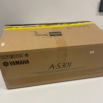 Интегральный усилитель стерео Yamaha A-S301, черный Фото 2