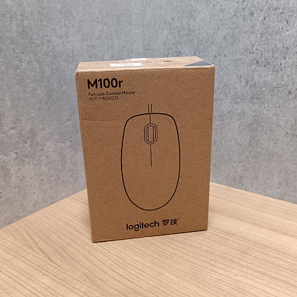 Мышь Logitech M100R, черный Фото 2