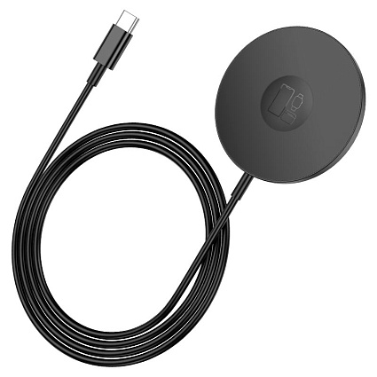 Беспроводное зарядное устройство HOCO CW50 15W Fast 3-в-1, черный Фото 1
