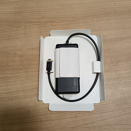Belkin CONNECT USB-C 5-in-1 Multiport Adapter, серый Фото 4