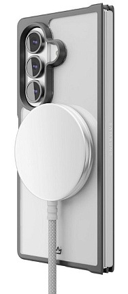 Чехол VLP Moon с MagSafe для Samsung Fold7, черный (10519016) Фото 4