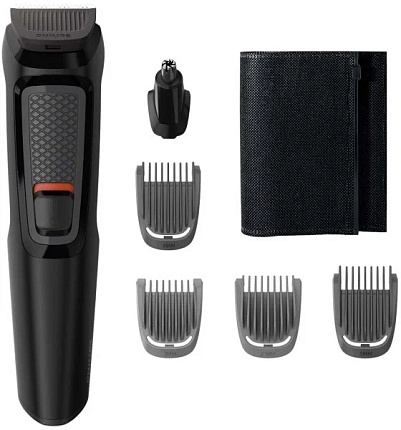 Триммер Philips Multigroom Series 3000 Trimmer MG3710/15, черный Фото 1
