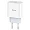 Сетевое зарядное устройство HOCO C76A PD20W, белый Фото 1