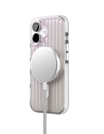 Чехол VLP Pulse Case с MagSafe для iPhone 17, перламутровый (10536005) Фото 4