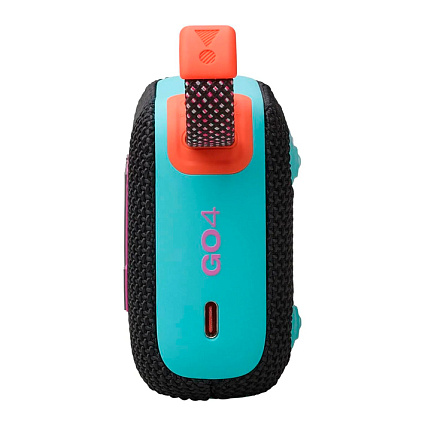 Портативная колонка JBL GO 4, черный/оранжевый Фото 5
