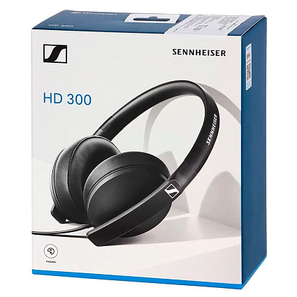 Наушники Sennheiser HD 300, черный Фото 4