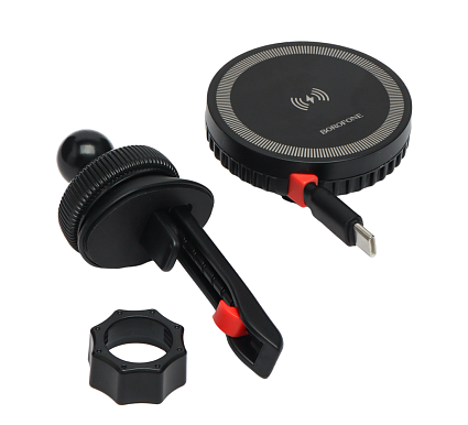 Автомобильный держатель Borofone BH207,15Вт, черный Фото 4