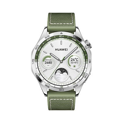 Смарт-часы HUAWEI Watch GT4 PNX-B19 (55020BGY) Woven Green Фото 2