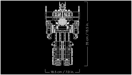 Конструктор LEGO Creator 10302 Оптимус Прайм Фото 3