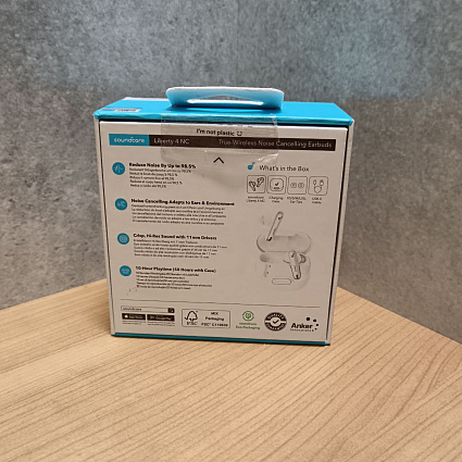 Беспроводные наушники Anker SoundCore Liberty 4 NC, белый Фото 5