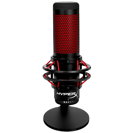Микрофон HyperX QuadCast, черный/красный Фото 1