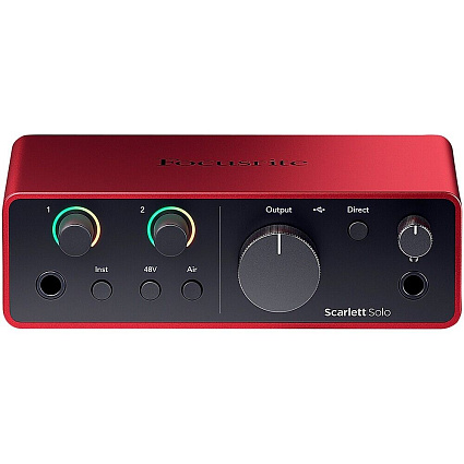 Студийный комплект Focusrite Scarlett Solo Studio 4th Gen, разноцветный Фото 2