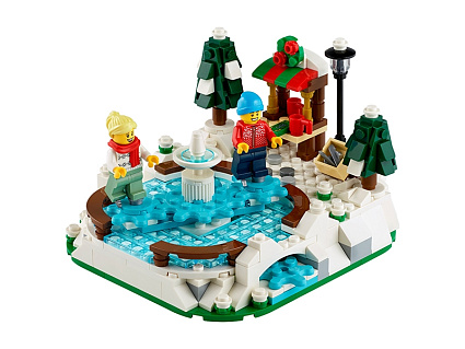 Конструктор LEGO 40416 Зимний Каток Фото 2