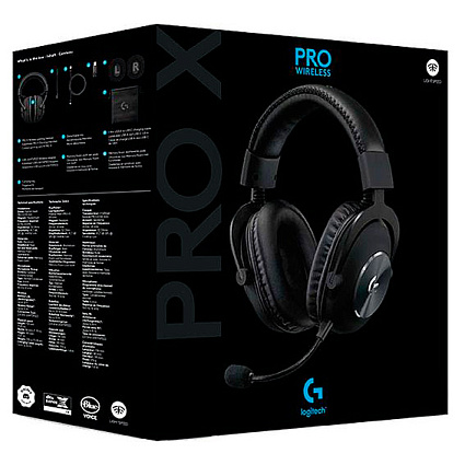 Наушники Logitech G Pro X Lightspeed, черный Фото 2