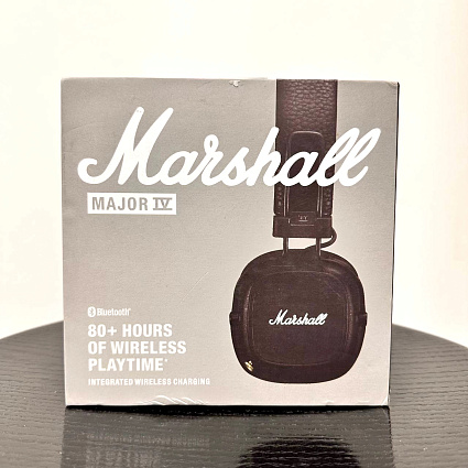 Беспроводные наушники Marshall Major 4, черный Фото 2