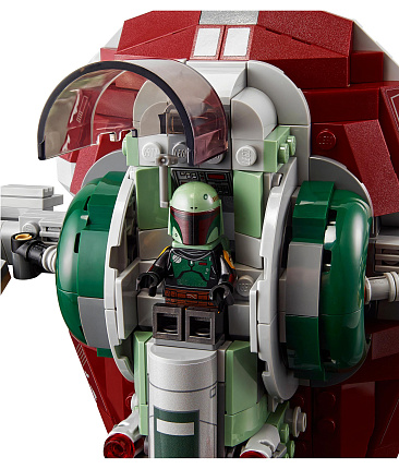 Конструктор LEGO 75312 Star Wars Звездолет Бобы Фетта Фото 6