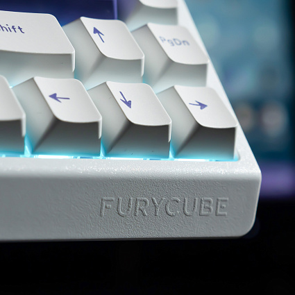 Клавиатура Furycube ME68 HE, белый Фото 9