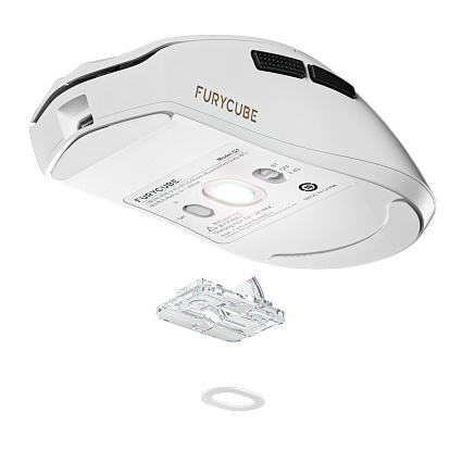 Беспроводная мышь Furycube G1, белый Фото 7