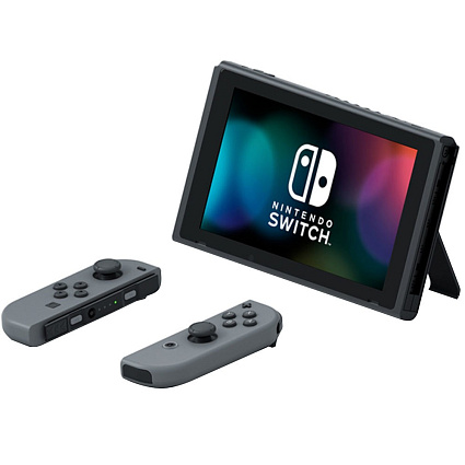 Игровая приставка Nintendo Switch 32 ГБ, серый Фото 3