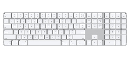 Клавиатура Apple Magic Keyboard with Touch ID and Numeric Keypad (MK2C3) Фото 1