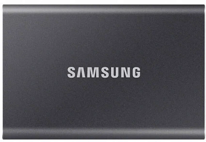 Внешний SSD диск Samsung T7 1ТБ, серый (MU-PC1T0T) Фото 1