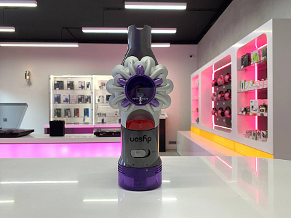 Вертикальный пылесос Dyson V8 SV25, серебристый/никель (GB&I/UAE) Фото 7