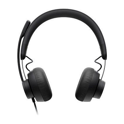 Наушники Logitech Headset Zone Wired Teams, черный Фото 3