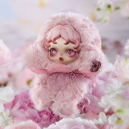 Pop Mart SKULLPANDA L'impressionnisme Series Plush Doll (1 штука), Windflower Фото 1