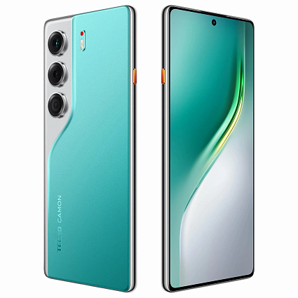 Смартфон Tecno Camon 40 8/256 Гб, зеленый (Emerald Lake Green) Фото 9