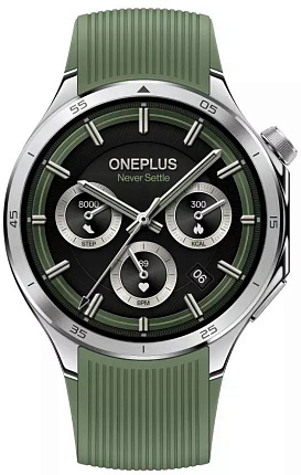Смарт-часы OnePlus Watch 3, зеленый (Emerland Titanium) OPWWE251 Фото 1