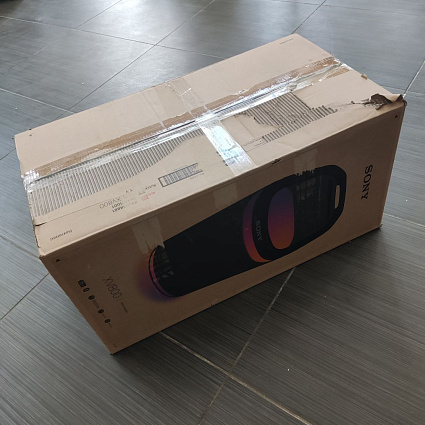 Портативная акустика Sony SRS-XV800, черный Фото 3