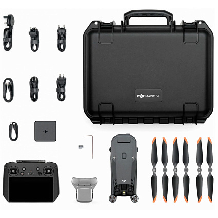 Квадрокоптер DJI Mavic 3T Thermal CN, серый Фото 3