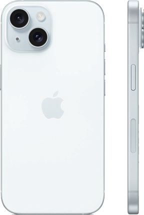 Смартфон Apple iPhone 15 256Гб, голубой Фото 2