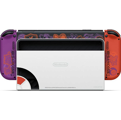 Игровая приставка Nintendo Switch OLED, Pokémon Scarlet & Violet Edition Фото 9