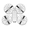 Квадрокоптер DJI Flip Fly More Combo (DJI RC 2), белый Фото 4