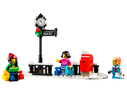 Конструктор LEGO 10308 Главная Рождественская улица Фото 4